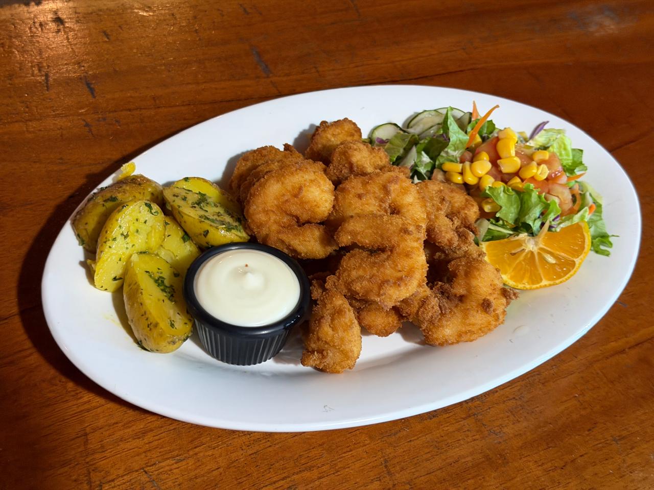 Camarones Empanizados